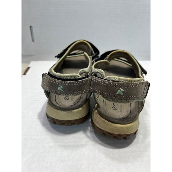 Ecco Womens off road Sandals Size 6 or 37 lite moon rock Leather Open Toe - Picture 8 of 10